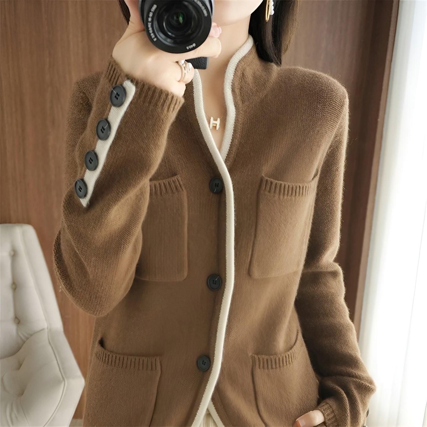 Elisabetta | Cardigan a Maniche Lunghe