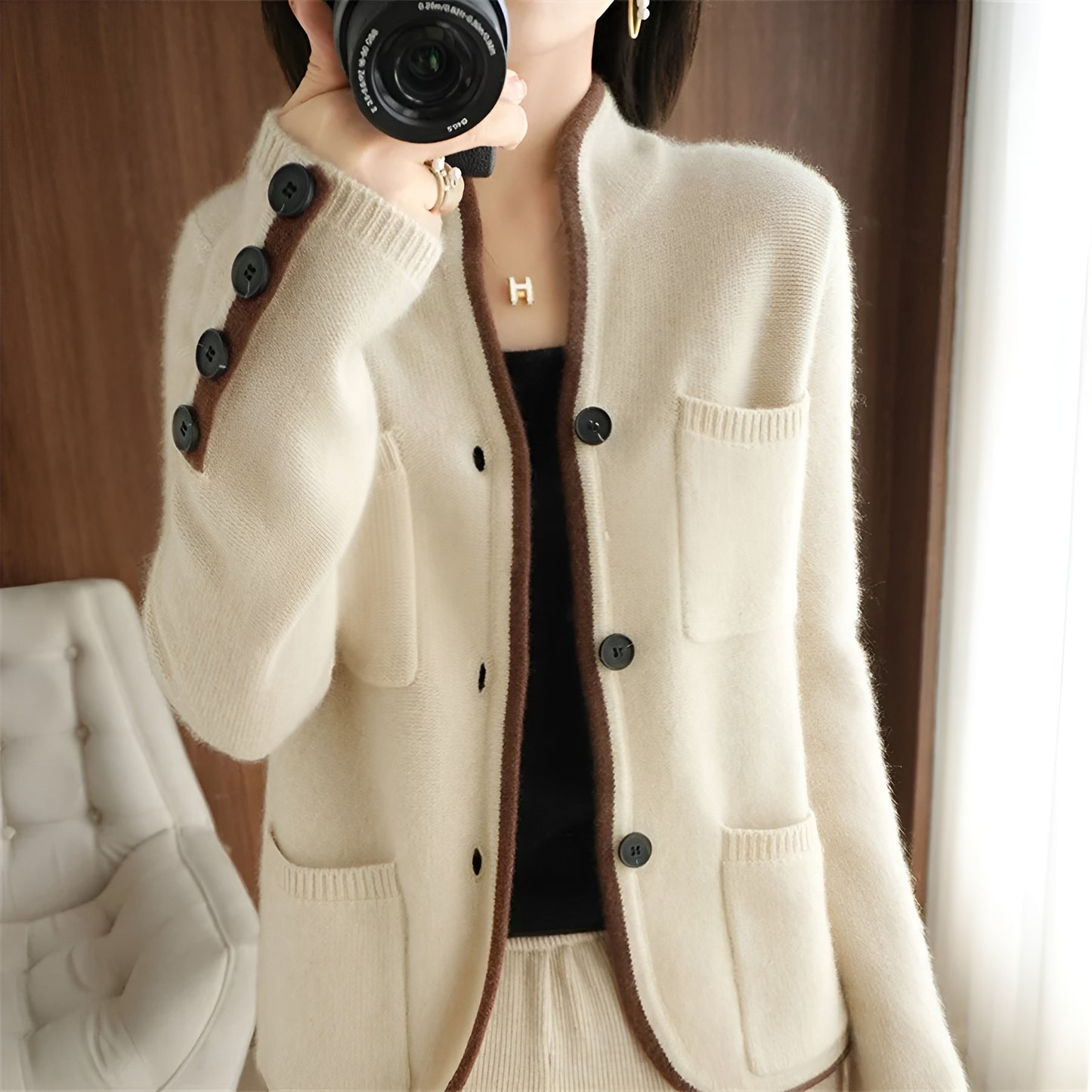Elisabetta | Cardigan a Maniche Lunghe